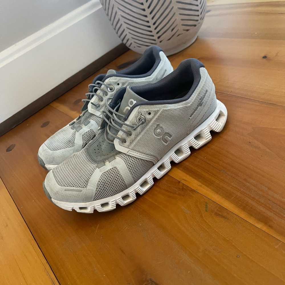 On Running Gray Athletic Shoes